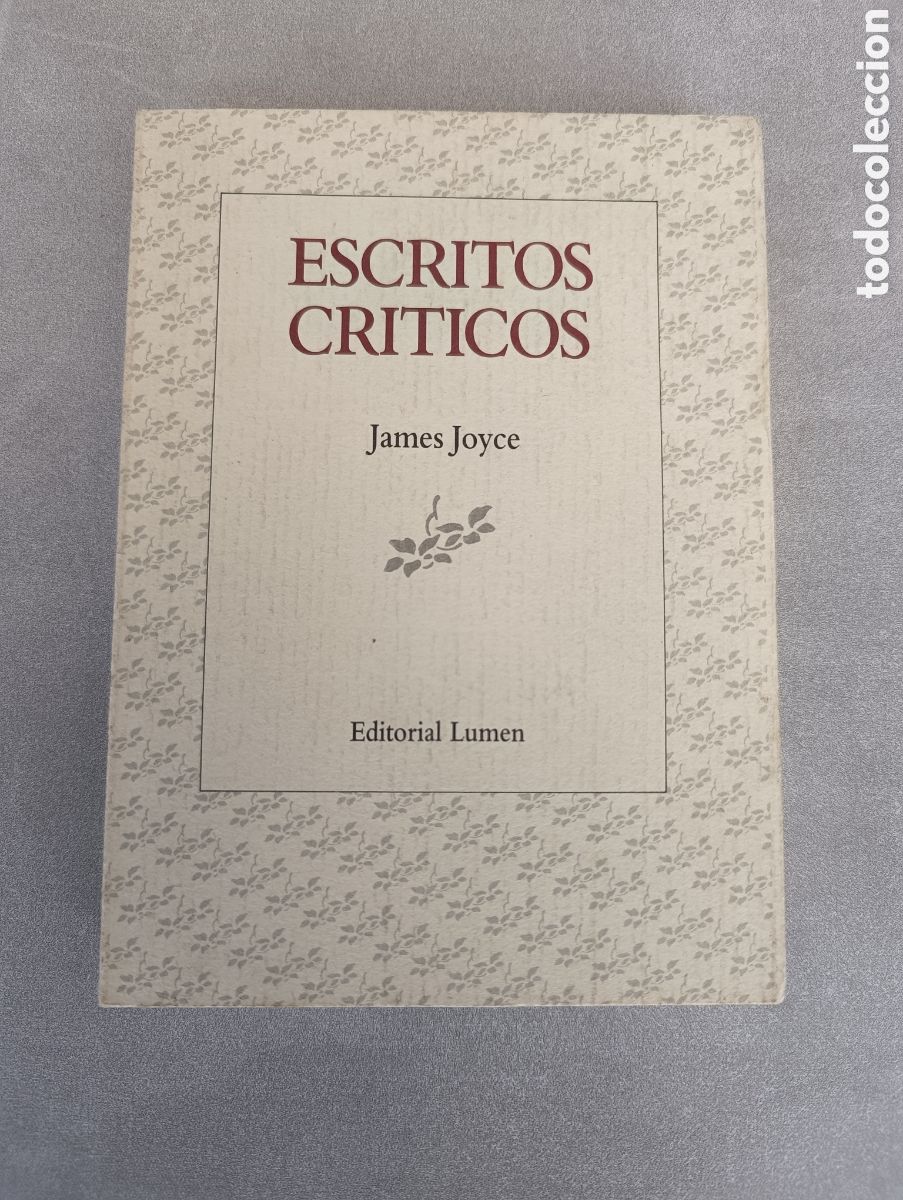Libros de segunda mano: Escritos cr&iacute;ticos. James Joyce. - Foto 1