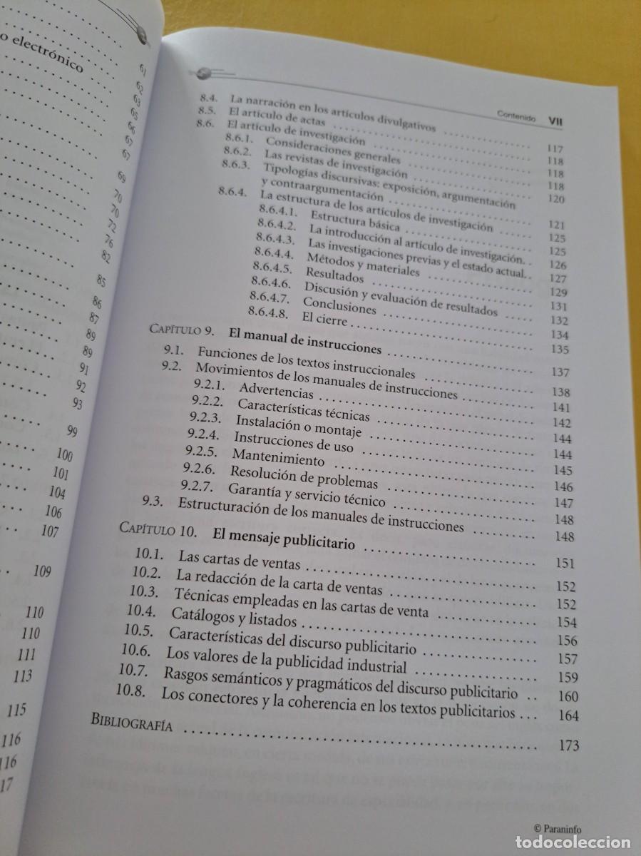 Libros de segunda mano: VER&Oacute;NICA VIVANCO - EL DON DE LA ESCRITURA: COMUNICAR CON ESTILO PROFESIONAL - PARANINFO 2008 - Foto 5