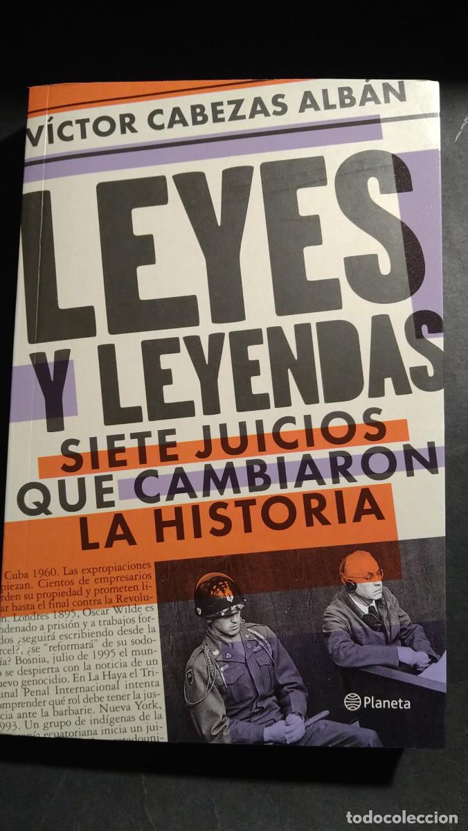 Second hand books: LEYES Y LEYENDS. SIETE JU&Iacute;CIOS QUE CAMBIARON LA HISTORIA - VICTOR CABEZAS ALB&Aacute;N