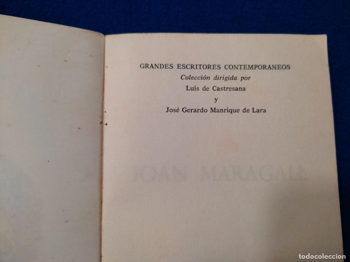 Libros de segunda mano: MARAGALL J.Ferrer-Vidal Turull Editorial EPESA 1970 - Foto 4