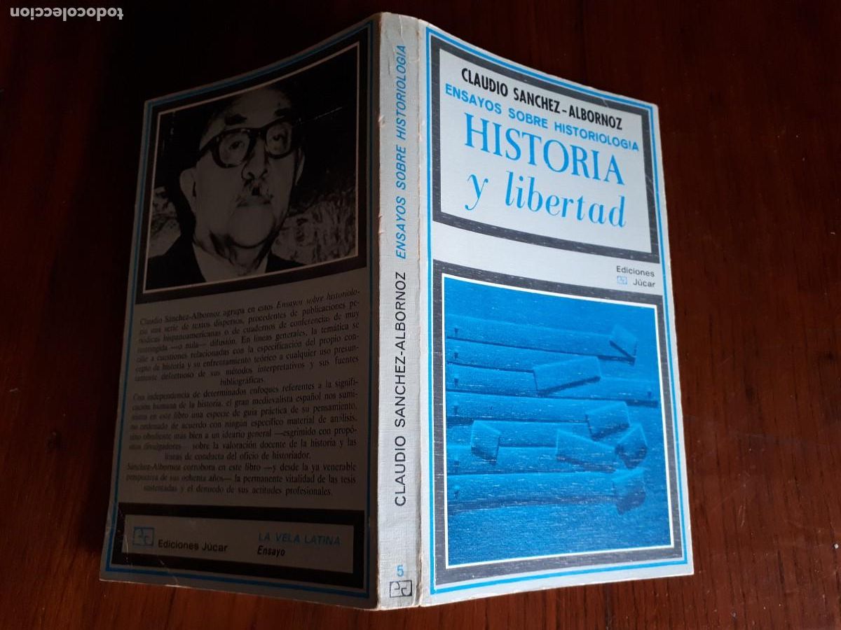 Libros de segunda mano: HISTORIA Y LIBERTAD / CLAUDIO SANCHEZ ALBORNOZ. - Foto 2