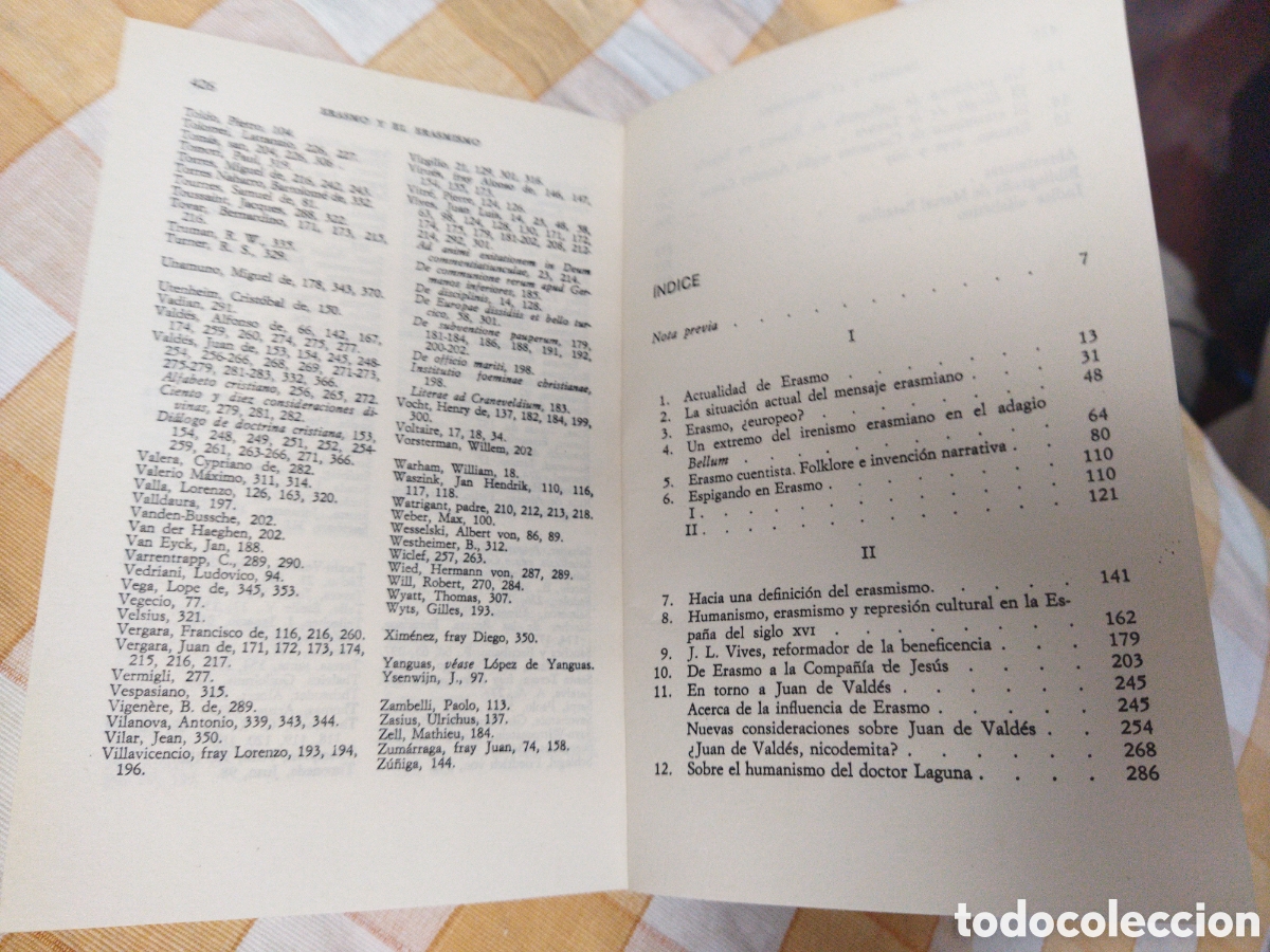 Libros de segunda mano: Erasmo y el erasmismo / Bataillon, Marcel - Foto 2