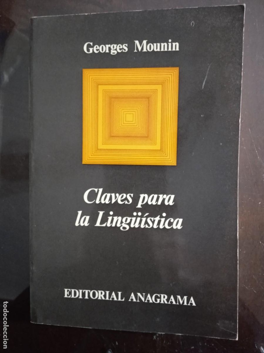 Libros de segunda mano: Georges Mounin. Claves para la ling&uuml;&iacute;stica. - Foto 1