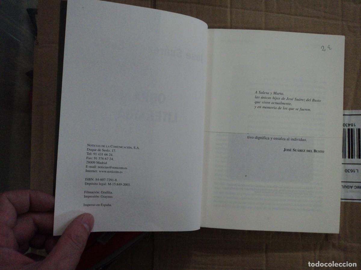 Libros de segunda mano: Obra Literaria - Jos&eacute; Su&aacute;rez del Busto - Foto 3