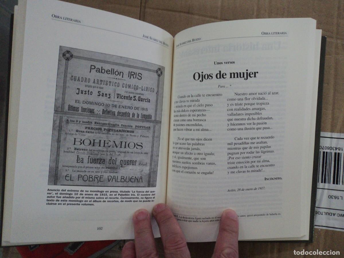 Libros de segunda mano: Obra Literaria - Jos&eacute; Su&aacute;rez del Busto - Foto 4