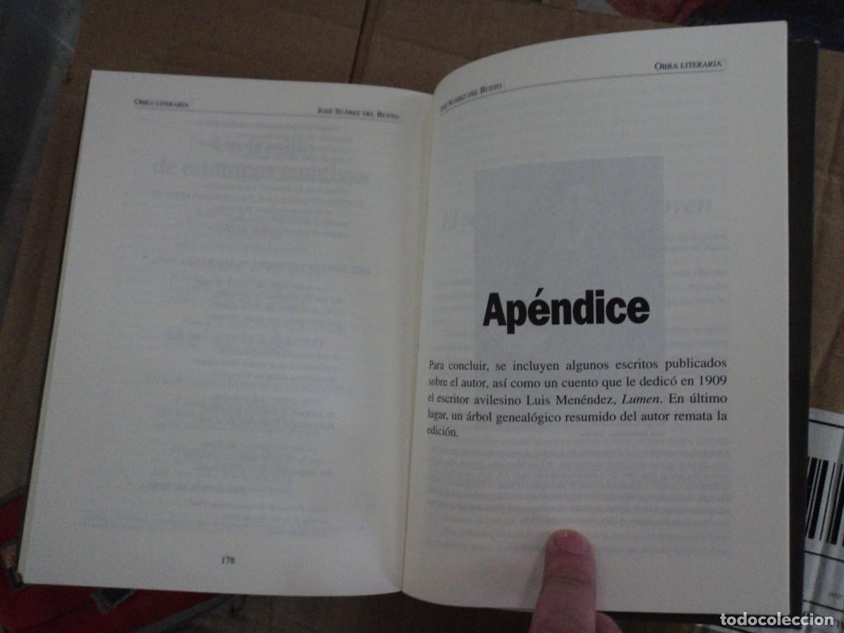 Libros de segunda mano: Obra Literaria - Jos&eacute; Su&aacute;rez del Busto - Foto 5