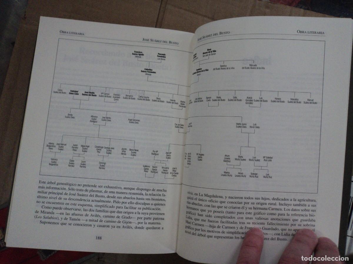 Libros de segunda mano: Obra Literaria - Jos&eacute; Su&aacute;rez del Busto - Foto 6