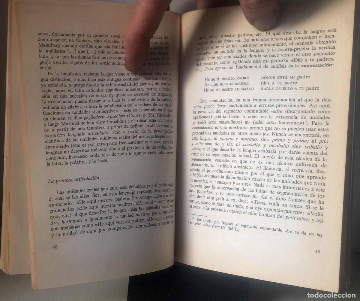 Libros de segunda mano: CLAVES PARA LA LING&Uuml;&Iacute;STICA. Georges Mounin - Foto 5