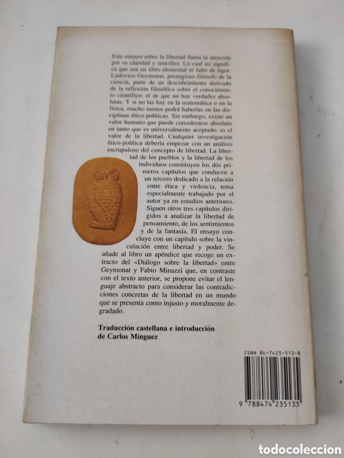 Libros de segunda mano: LA LIBERTAD .- Ludovico Geymonat - Foto 2