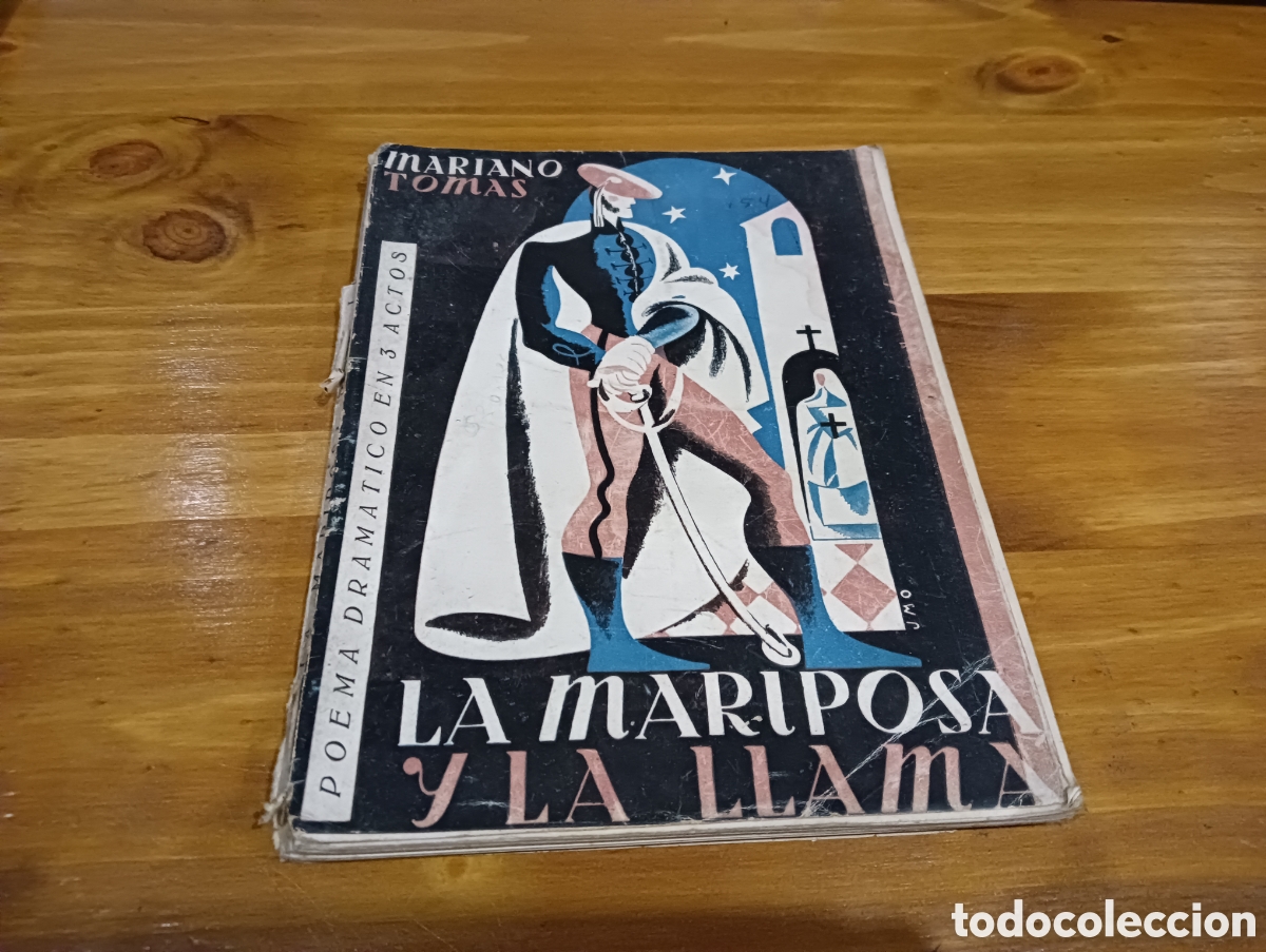 Libros de segunda mano: La Mariposa y la Llama. - Foto 1