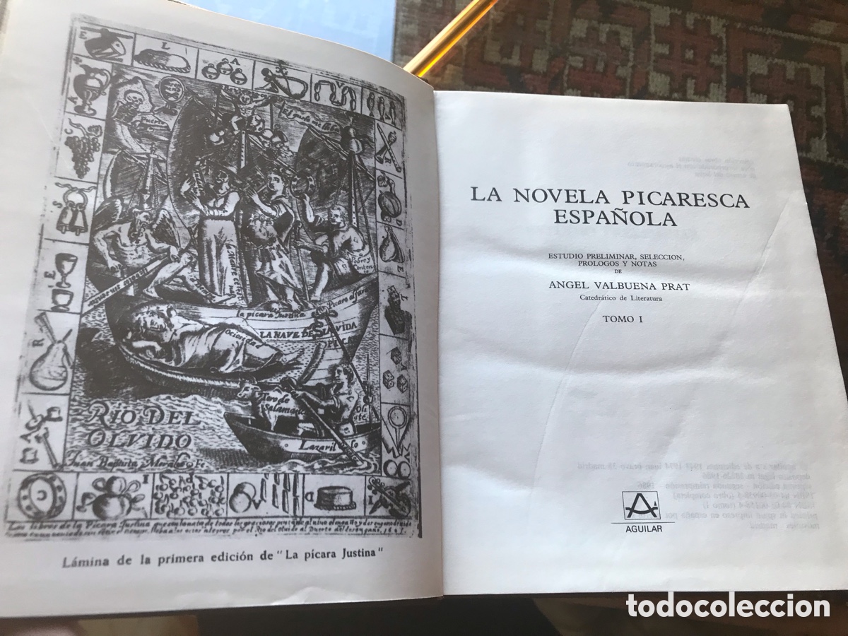 Libros de segunda mano: La novela picaresca. Tomo I. Aguilar. - Foto 4