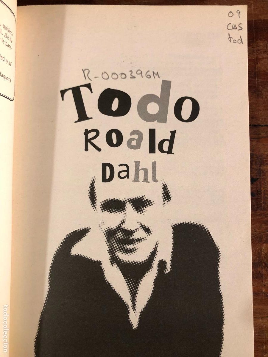 Libros de segunda mano: TODO ROALD DAHL - LOLA CASAS - Foto 3