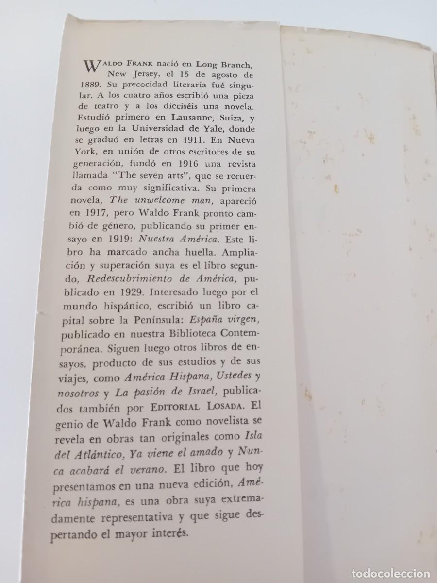 Libros de segunda mano: ESPA&Ntilde;A VIRGEN. WALDO FRANK. 1958 - Foto 3