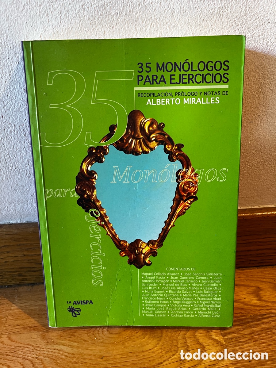 Libros de segunda mano: 35 mon&oacute;logos para ejercicios Alberto Miralles - Foto 1