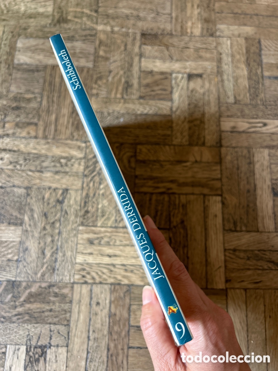 Libros de segunda mano: Schibboleth. Para Paul Celan - Jacques Derrida - Arena Libros (2002) - Foto 4