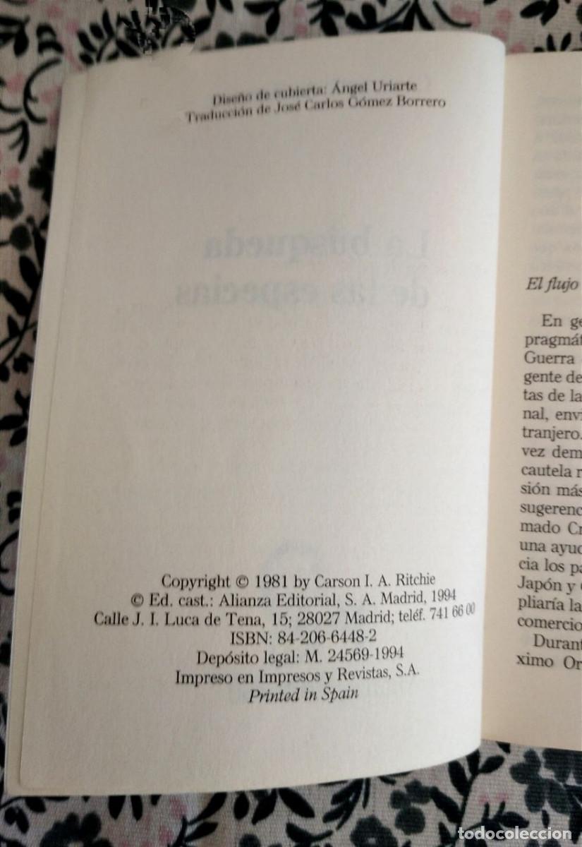 Libros de segunda mano: La b&uacute;squeda de las especias - RITCHIE, Carson I. A. - Foto 3