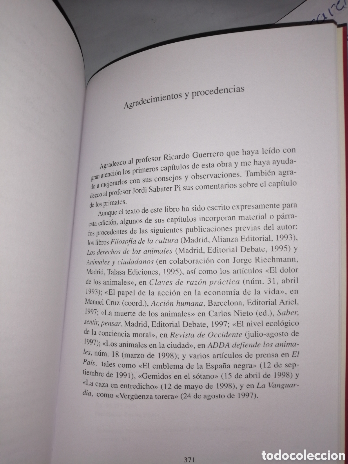 Libros de segunda mano: Vivan los Animales (Primera edici&oacute;n) - Foto 16