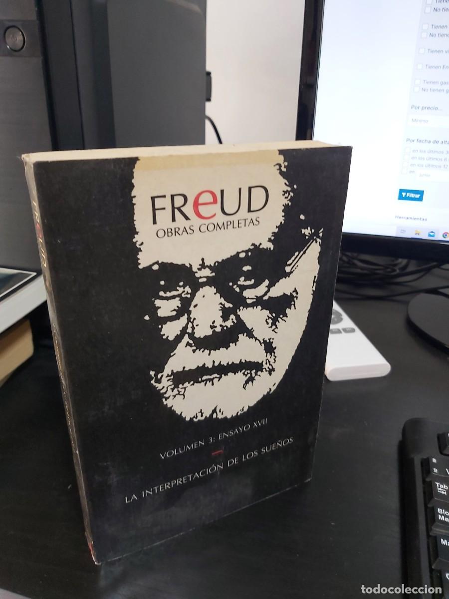 Libros de segunda mano: SIGMUN FREUD: OBRAS COMPLETAS. VOLUMEN 3: LA INTERPRETACI&Oacute;N DE LOS SUE&Ntilde;OS - Foto 1