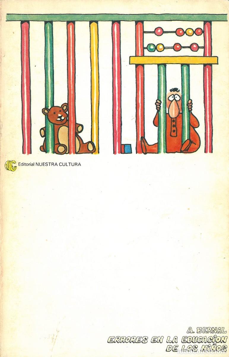 Libros de segunda mano: Errores en la educacion de los ni&ntilde;os - Bernal, Alfonso - Foto 1