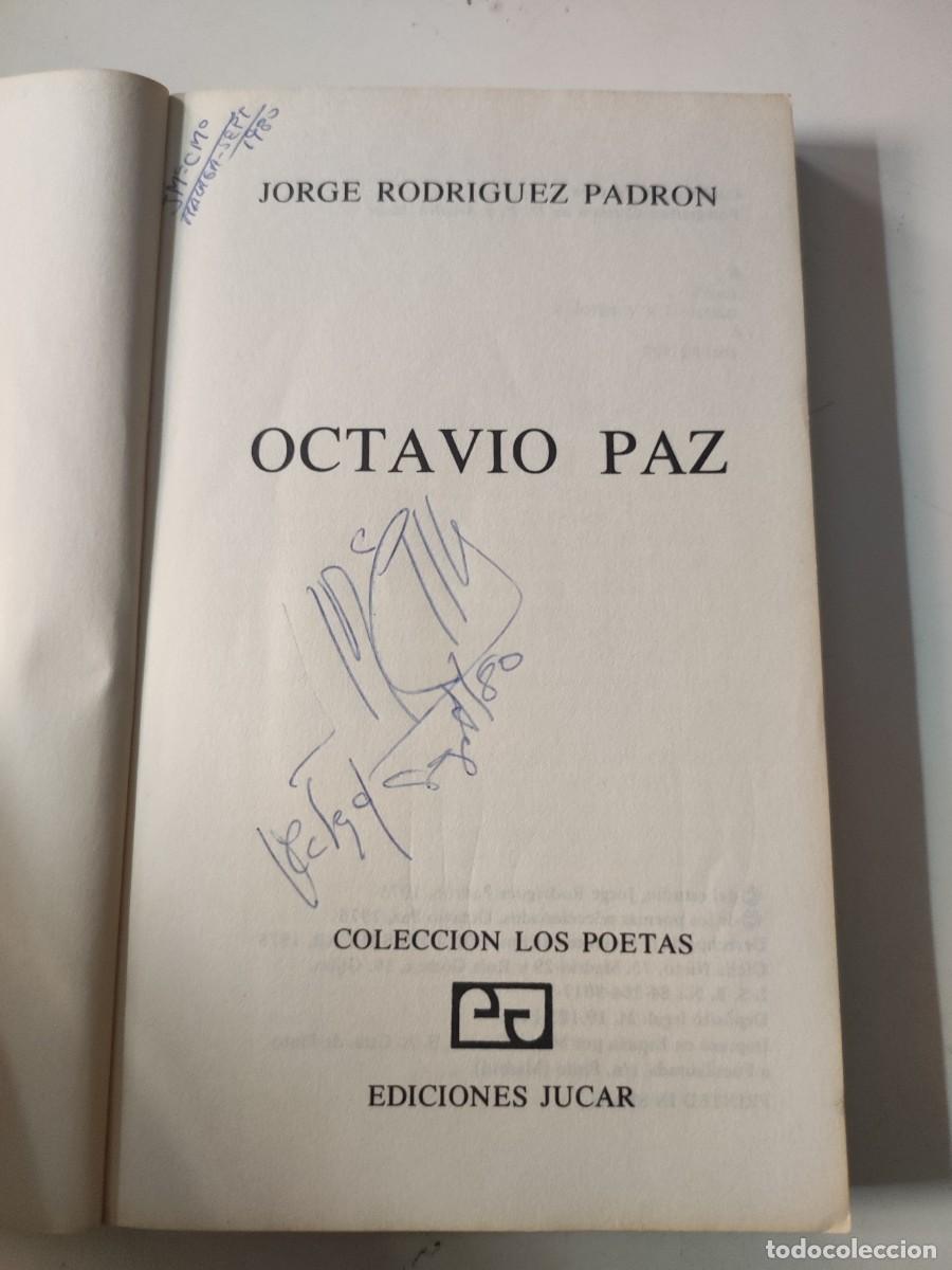 Libros de segunda mano: Los poetas. Octavio Paz. - Foto 3