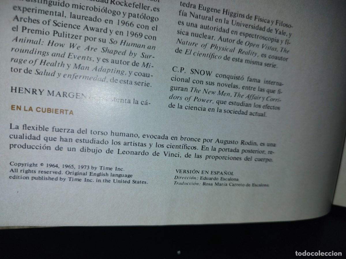 Libros de segunda mano: 121- EL CUERPO HUMANO. COLECCI&Oacute;N CIENT&Iacute;FICA TIME LIFE - Foto 5