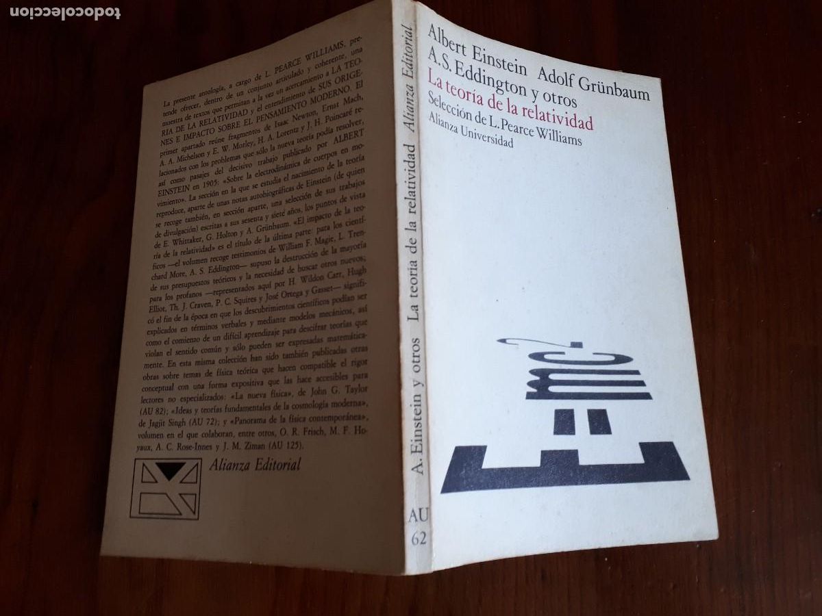 Libros de segunda mano: La teor&iacute;a de la relatividad. -Einstein. Grunbaum. Eddington y otros. - Foto 2