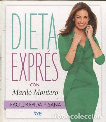 Libros de segunda mano: DIETA EXPRES CON MARILO MONTERO. FACIL, RAPIDA Y SANA. - VV.AA. - Foto 1