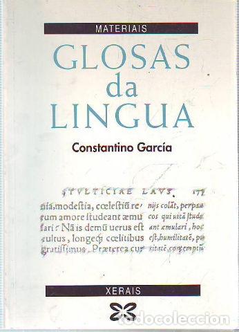 Libros de segunda mano: GLOSAS DA LINGUA. - GARCIA Constantino. - Foto 1