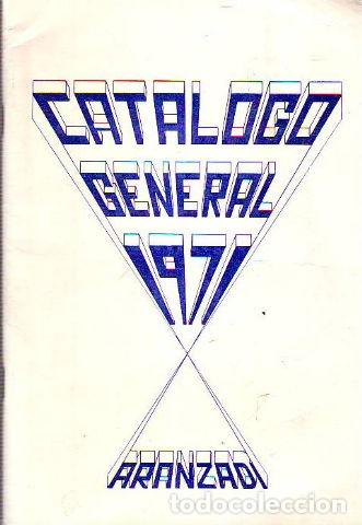 Libros de segunda mano: CATALOGO GENERAL 1971 ARANZADI. - - Foto 1