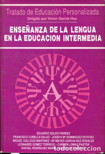 Libros de segunda mano: ENSE&Ntilde;ANZA DE LA LENGUA EN LA EDUCACION INTERMEDIA. - VV.AA. - Foto 1