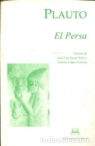 Libros de segunda mano: EL PERSA. - PLAUTO. - Foto 1