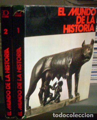 Libros de segunda mano: EL MUNDO DE LA HISTORIA. (2 TOMOS). - VV.AA. - Foto 1