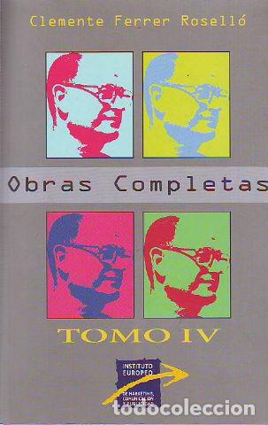 Libros de segunda mano: OBRAS COMPLETAS. IV. - FERRER ROSELLO Clemente. - Foto 1