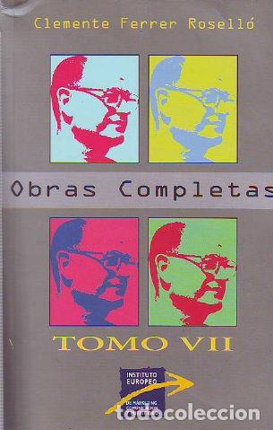 Libros de segunda mano: OBRAS COMPLETAS. VII. - FERRER ROSELLO Clemente. - Foto 1