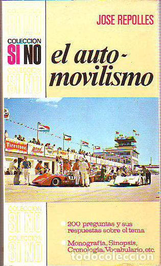 Libros de segunda mano: EL AUTOMOVILISMO. - REPOLLES Jose. - Foto 1