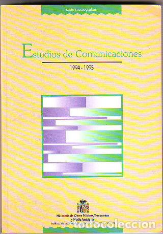 Libros de segunda mano: ESTUDIOS DE COMUNICACIONES. 1994-1995. - - Foto 1