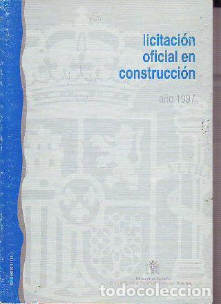 Libros de segunda mano: LICITACION OFICIAL EN CONSTRUCCION A&Ntilde;O 1997. - - Foto 1