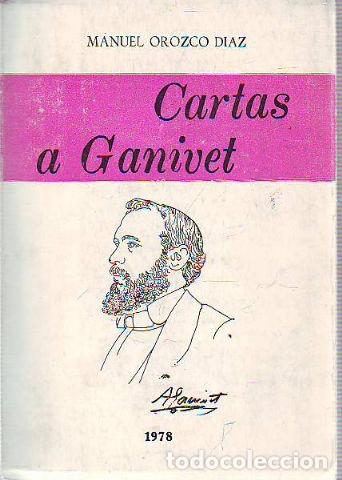 Libros de segunda mano: CARTAS A GANIVET. - OROZCO DIAZ Manuel. - Foto 1