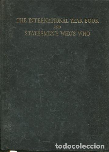 Libros de segunda mano: THE INTERNACIONAL YEAR BOOK AND STATESMEN'S WHO'S WHO 1959. - VV.AA.
