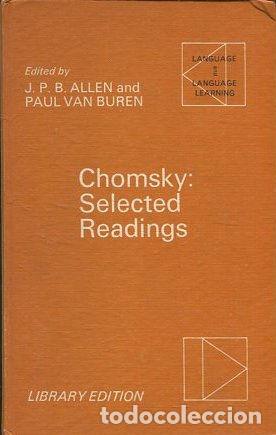 Libros de segunda mano: CHOMSKY: SELECTED READINGS. - VV.AA. - Foto 1