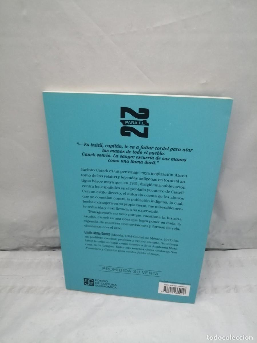 Libros de segunda mano: Ermilo Abreu G&oacute;mez: Canek - Foto 2