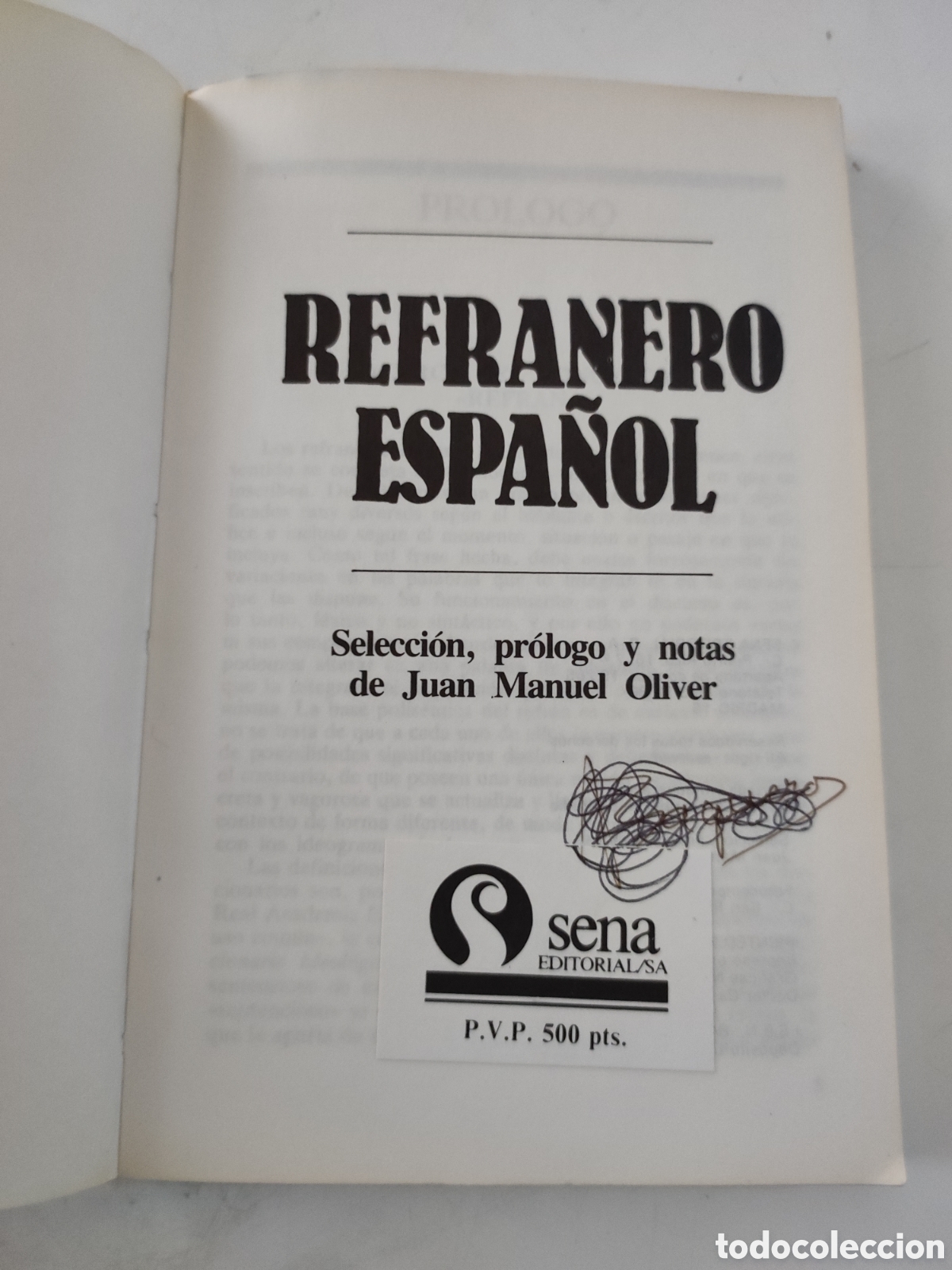 Libros de segunda mano: REFRANERO ESPA&Ntilde;OL .- - Foto 3