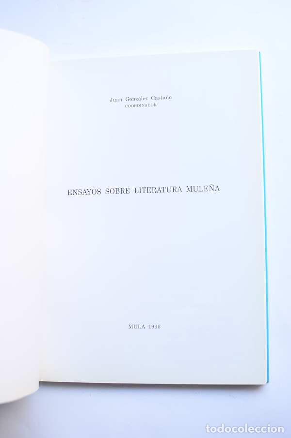 Libros de segunda mano: Ensayo sobre literatura mule&ntilde;a - Foto 2