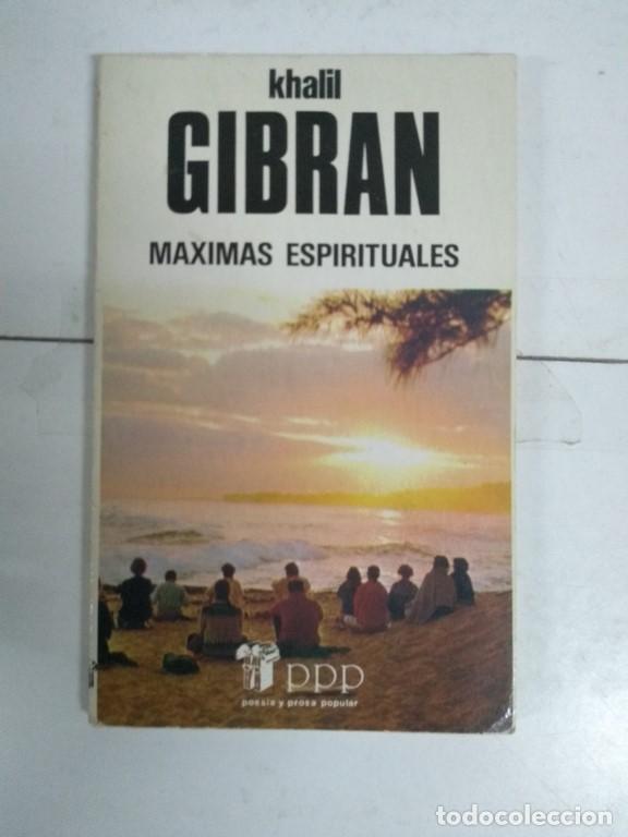 Libros de segunda mano: Maximas espirituales - Khali Gibran - Foto 1