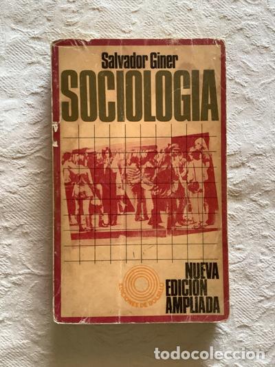 Libros de segunda mano: Sociolog&iacute;a - Salvador Giner - Foto 1