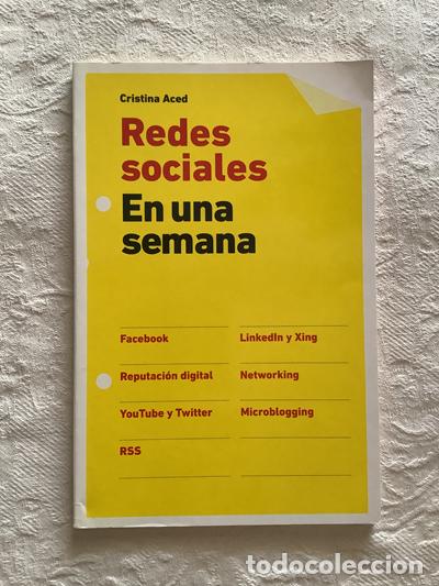 Libros de segunda mano: Redes sociales. En una semana - Cristina Aced - Foto 1