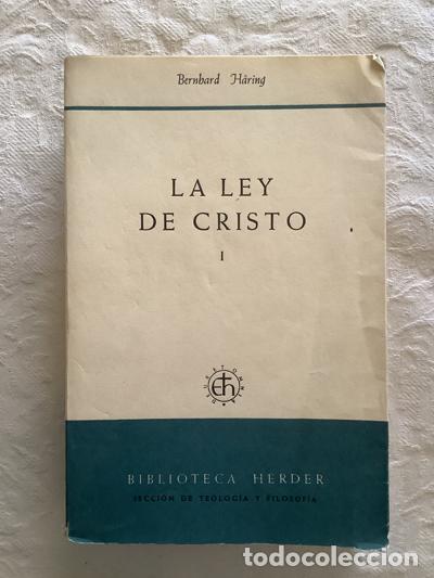 Libros de segunda mano: La ley de Cristo (I) - Bernhard H&auml;ring - Foto 1