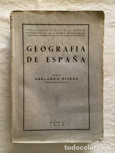 Libros de segunda mano: Geograf&iacute;a de Espa&ntilde;a - Abelardo Rivera - Foto 1