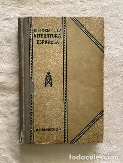 Libros de segunda mano: Historia de la literatura espa&ntilde;ola - Alberto Risco - Foto 1