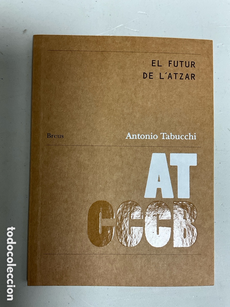 Libros de segunda mano: El futur de latzar, Antonio Tabucchi - Foto 1